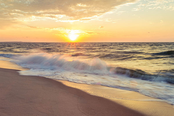 Atardecer en la playa