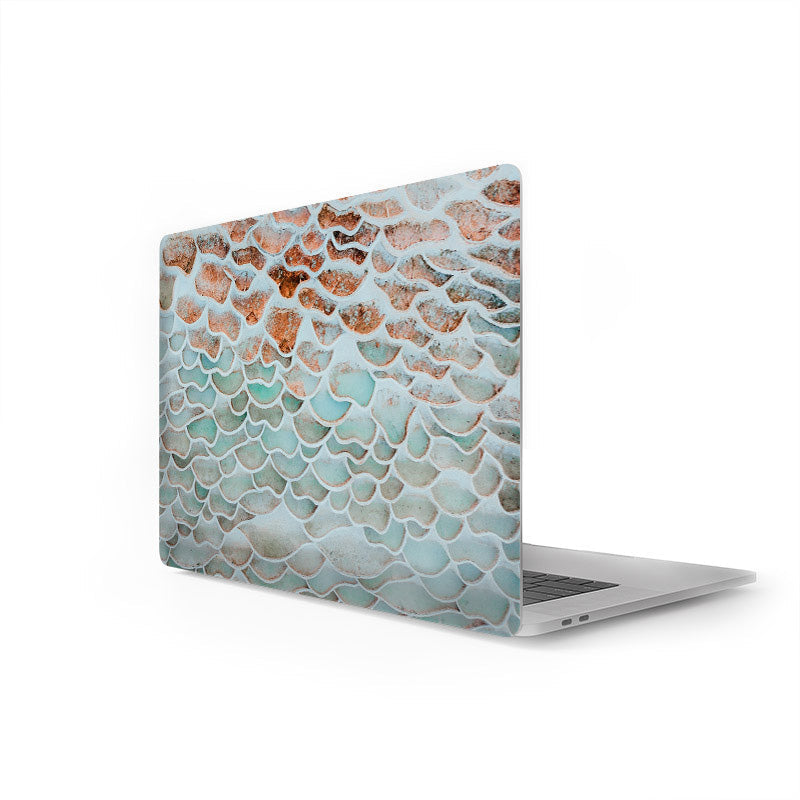 Skins para laptop textura azul vinilo decorativo