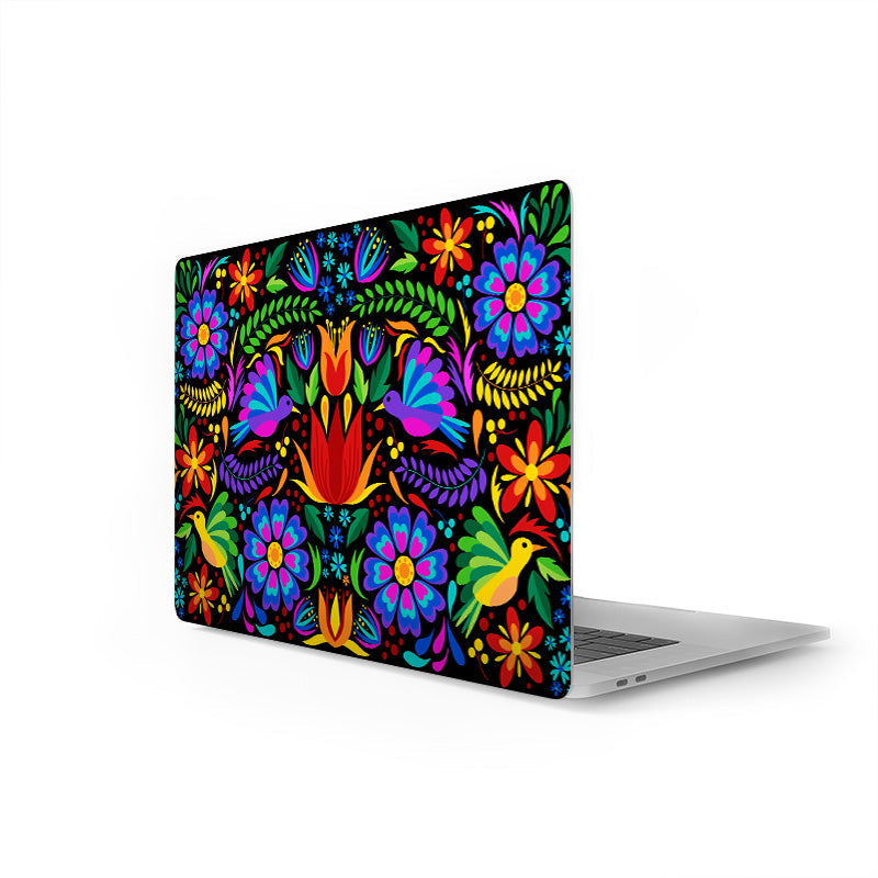 Skin para laptop abstracto floral vinilo decorativo