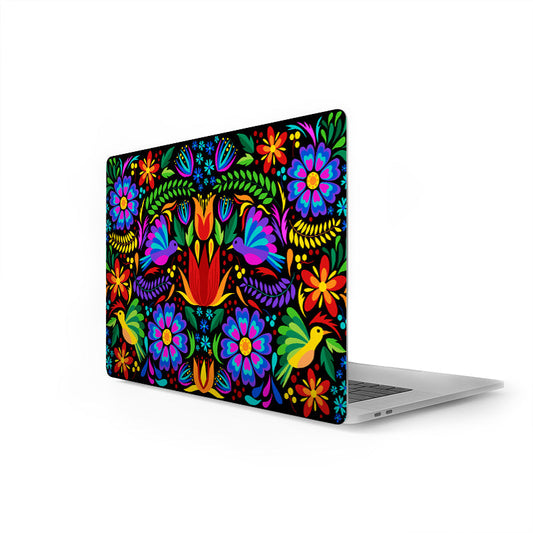 Skin para laptop abstracto floral vinilo decorativo