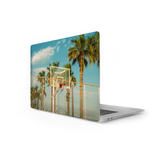 Skins para laptop cancha en la playa vinilo decorativo